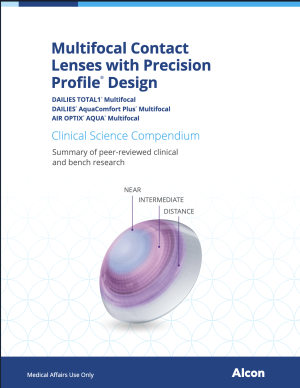 Multifocal Contact Lenses with Precision Profile Design Clinical Science Compendium