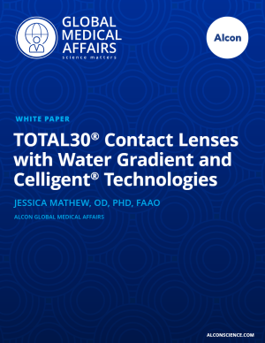 TOTAL30® Contact Lenses with Water Gradient and Celligent® Technologies