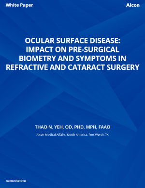 Ocular Surface Disease: Impact On Pre-Surgical Biometry And Symptoms Inrefractive And Cataract Surgery