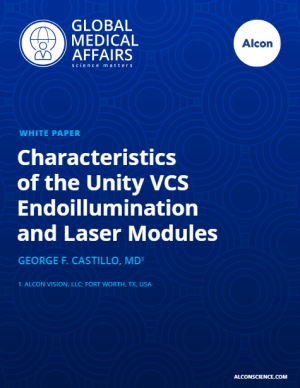 Characteristics of the Unity VCS Endoillumination and Laser Modules