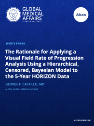 The Rationale for Applying a Visual Field Rate of Progression Analysis Using a Hierarchical, Censored, Bayesian Model to the 5-Year HORIZON Data