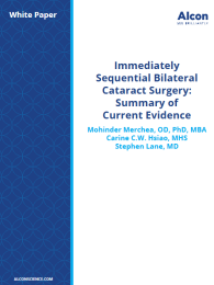 Immediately Sequential Bilateral Cataract Surgery: Summary of Current Evidence