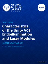 Characteristics of the Unity VCS Endoillumination and Laser Modules