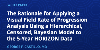 The Rationale for Applying a Visual Field Rate of Progression Analysis Using a Hierarchical, Censored, Bayesian Model to the 5-Year HORIZON Data