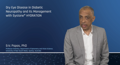 Dry Eye Disease in Diabetic Neuropathy and its Management with Systane Hydration (1556)