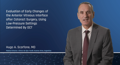 Evaluation of Early Changes of the Anterior Vitreous Interface after Cataract Surgery, Using Low-Pressure Settings Determined By OCT
