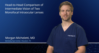 Head-to-Head Comparison of Intermediate Vision of Two Monofocal Intraocular Lenses